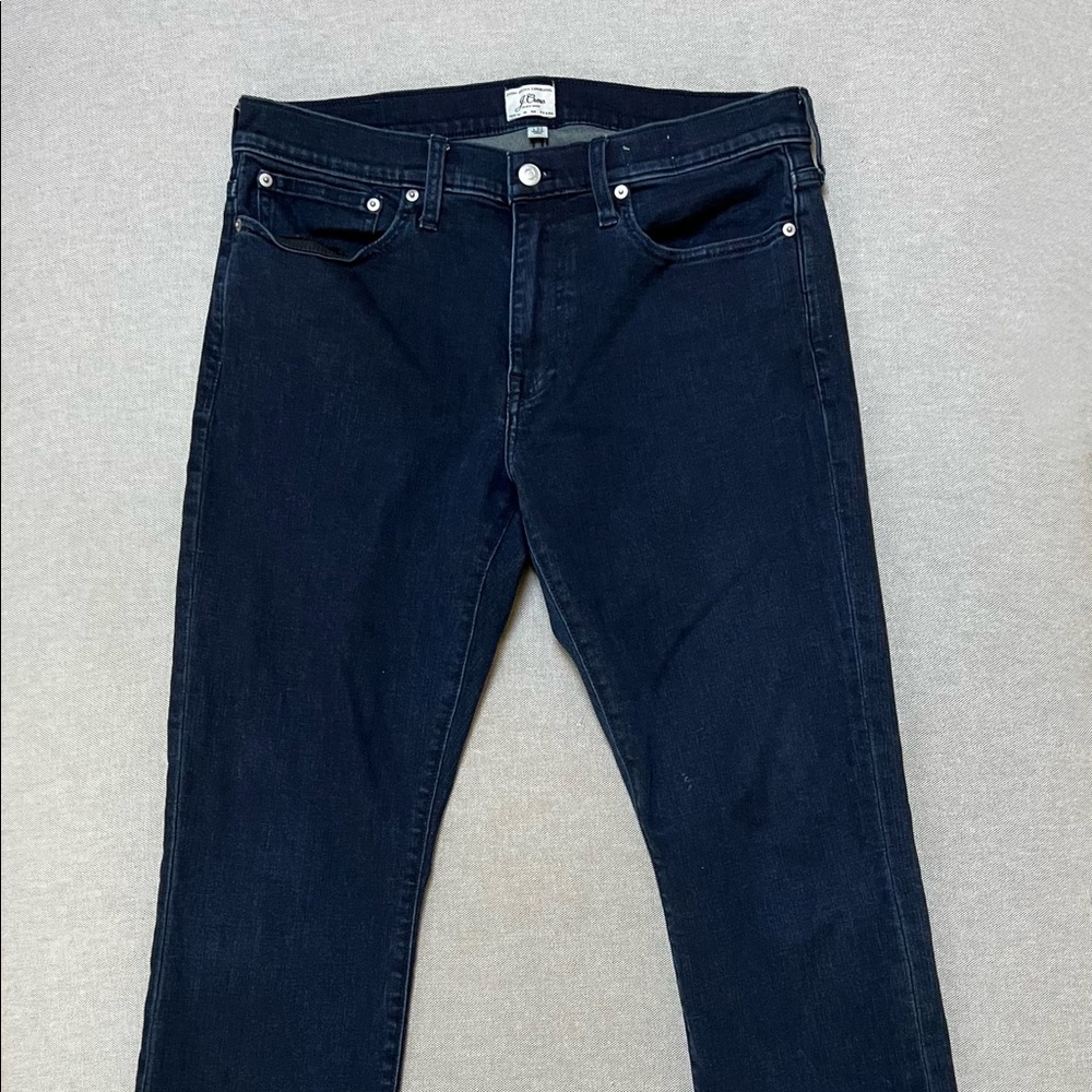 Men’s J. Crew 770 Straight Jeans - Dark Blue Rinse